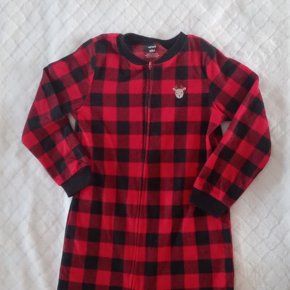 Craters one piece pajamas romper sz 8 - Picture 2 of 4